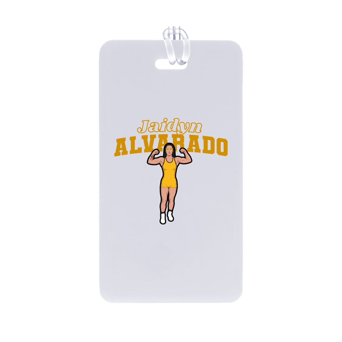 Bag Tag — Name Arch in Classic