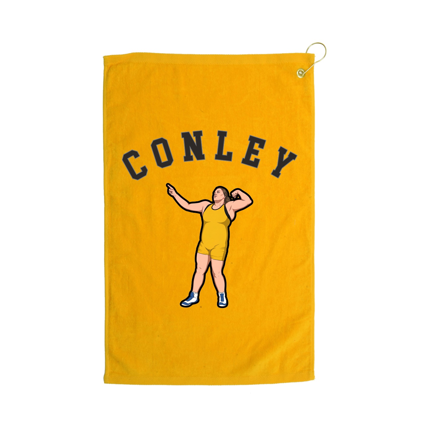 Golf Towel — Shirsey Arch in Gold