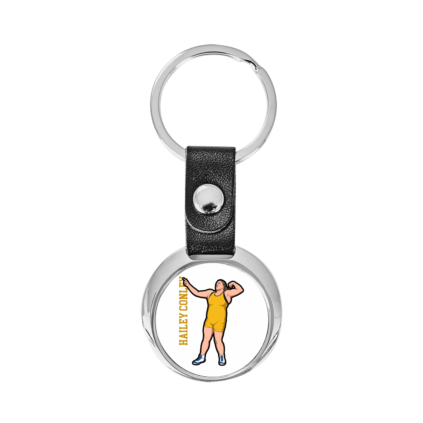 Key Chain — Name Vertical in Classic