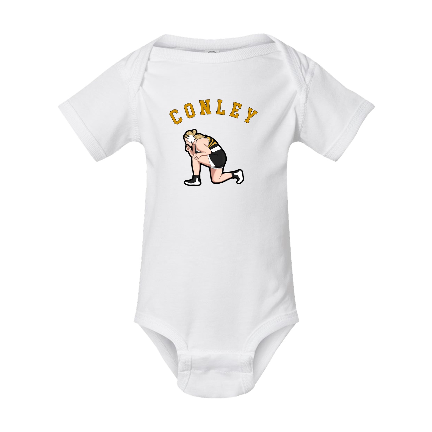 Baby Onesie — Shirsey Arch in White