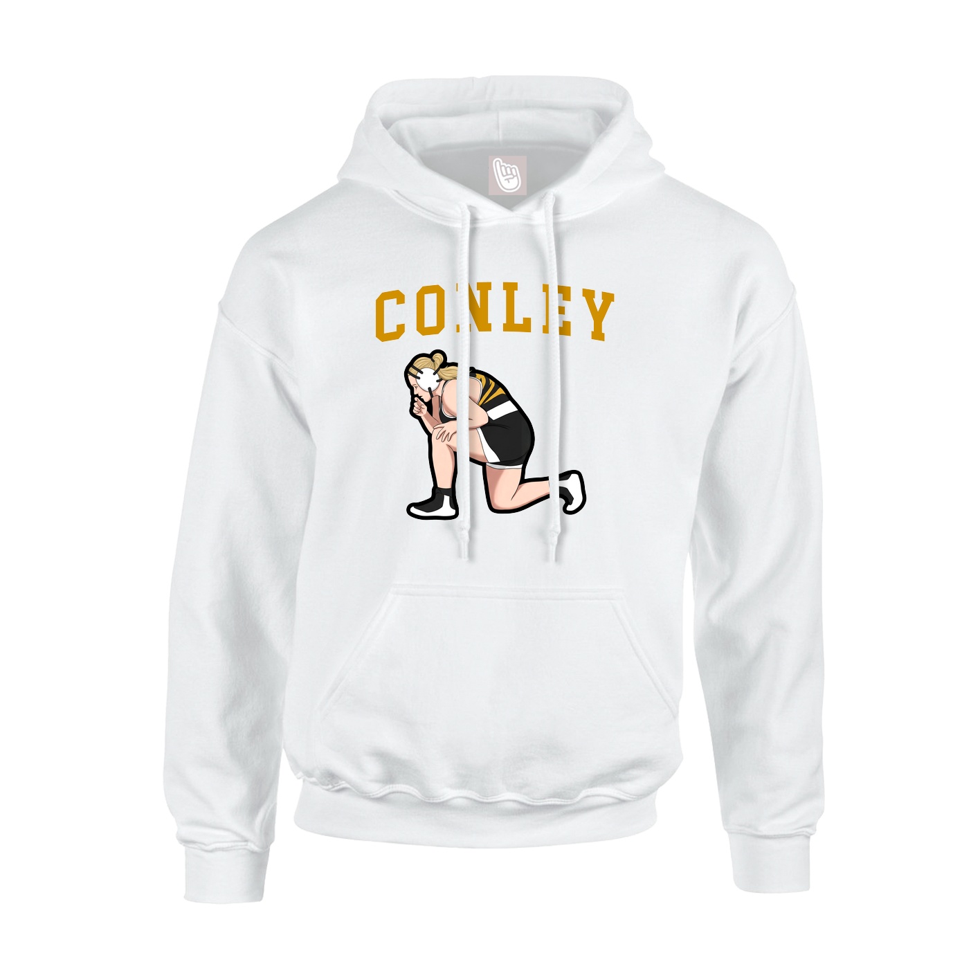 Youth Hoodie — Shirsey in White