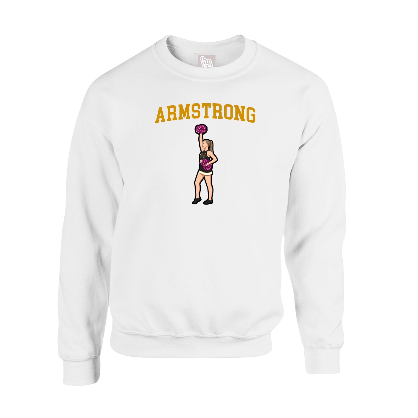 Fleece Crew — Shirsey in White
