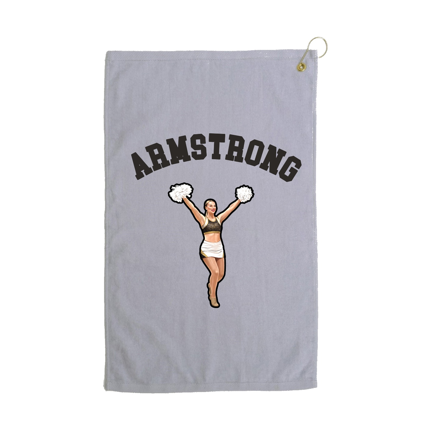Golf Towel — Shirsey Arch in Grey