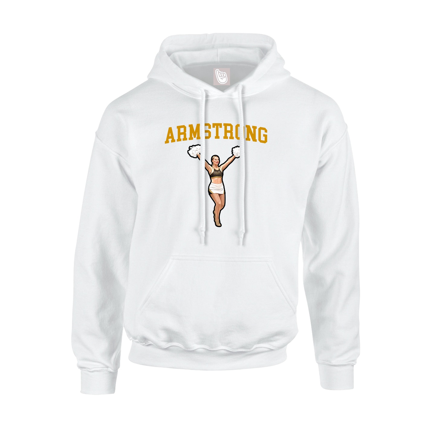 Youth Hoodie — Shirsey in White