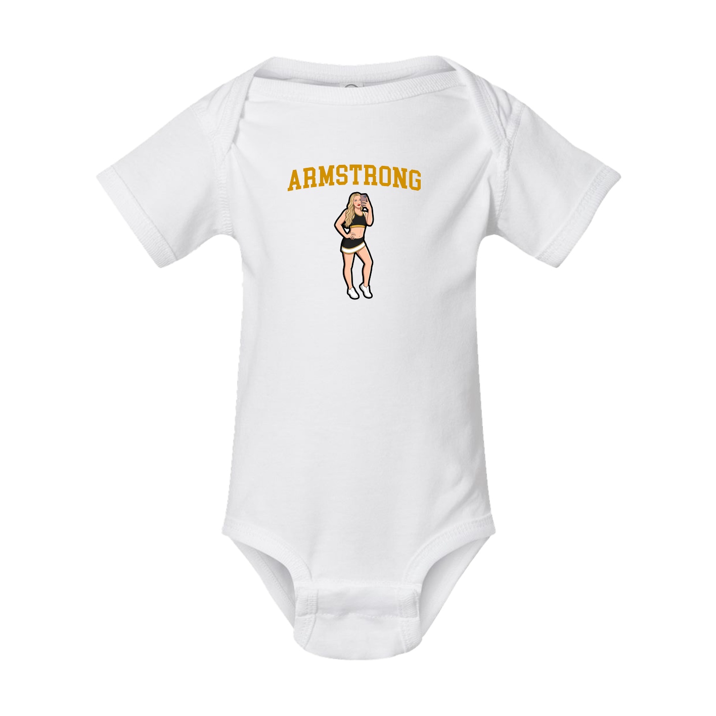 Baby Onesie — Shirsey in White
