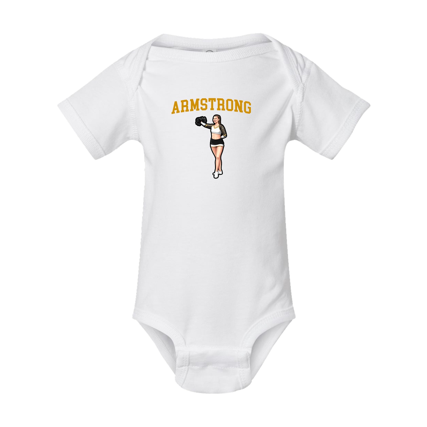Baby Onesie — Shirsey in White