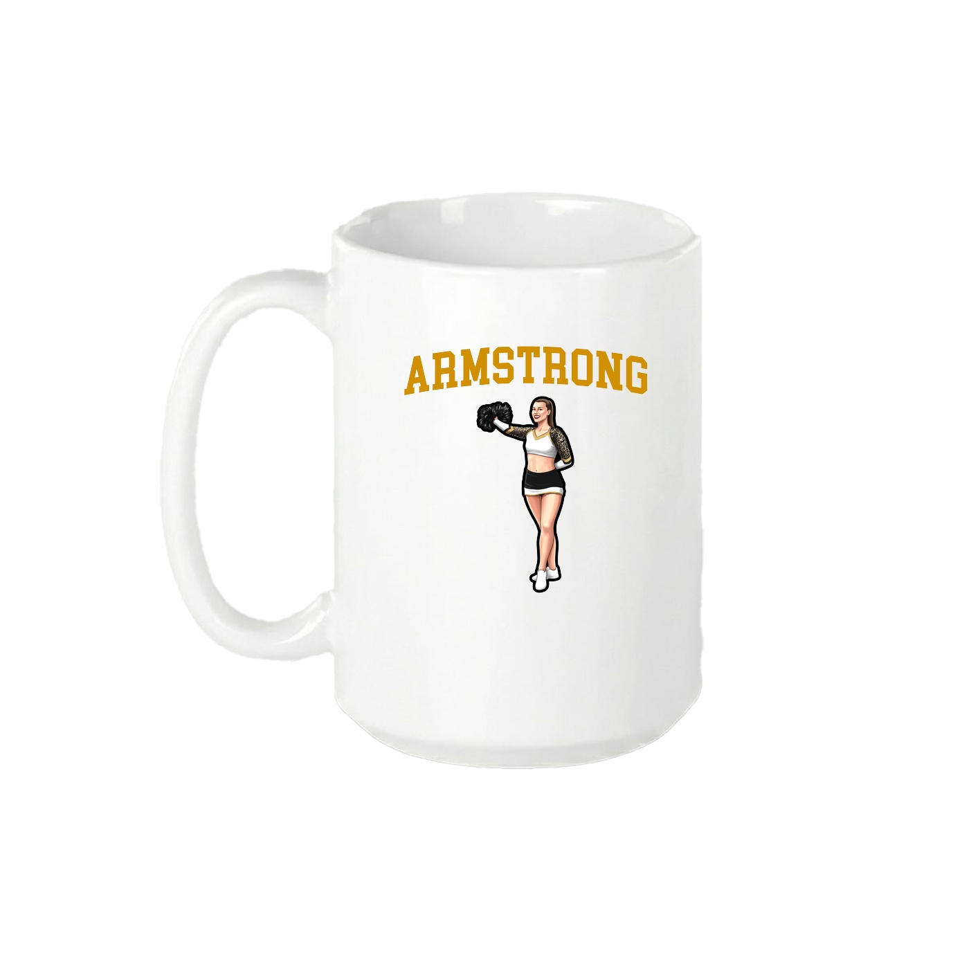 15oz Coffee Mug — Shirsey in White