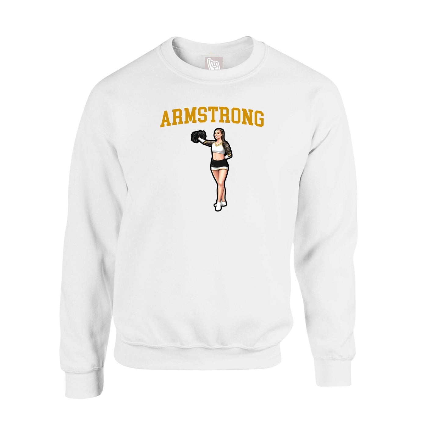 Fleece Crew — Shirsey in White