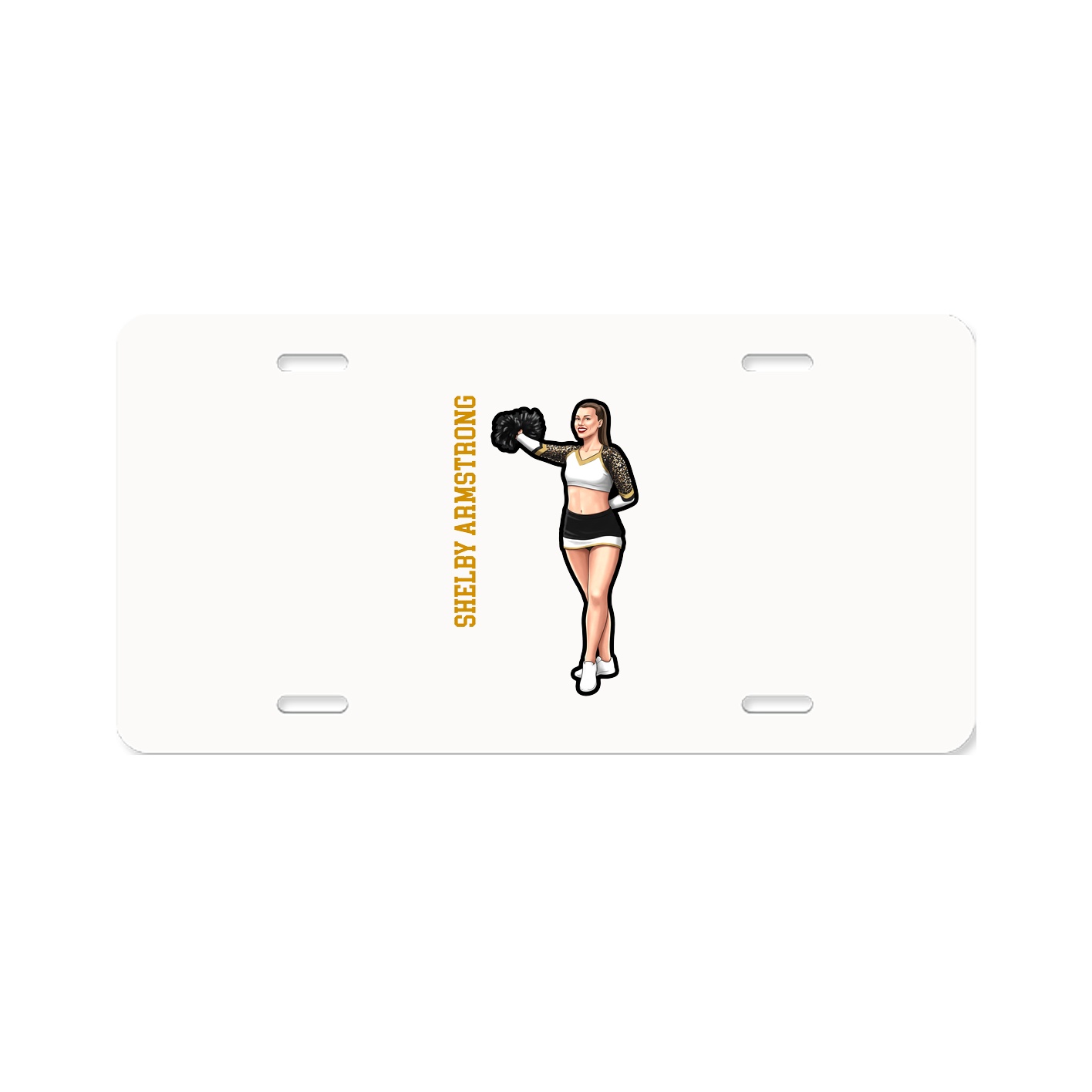 Aluminum License Plate