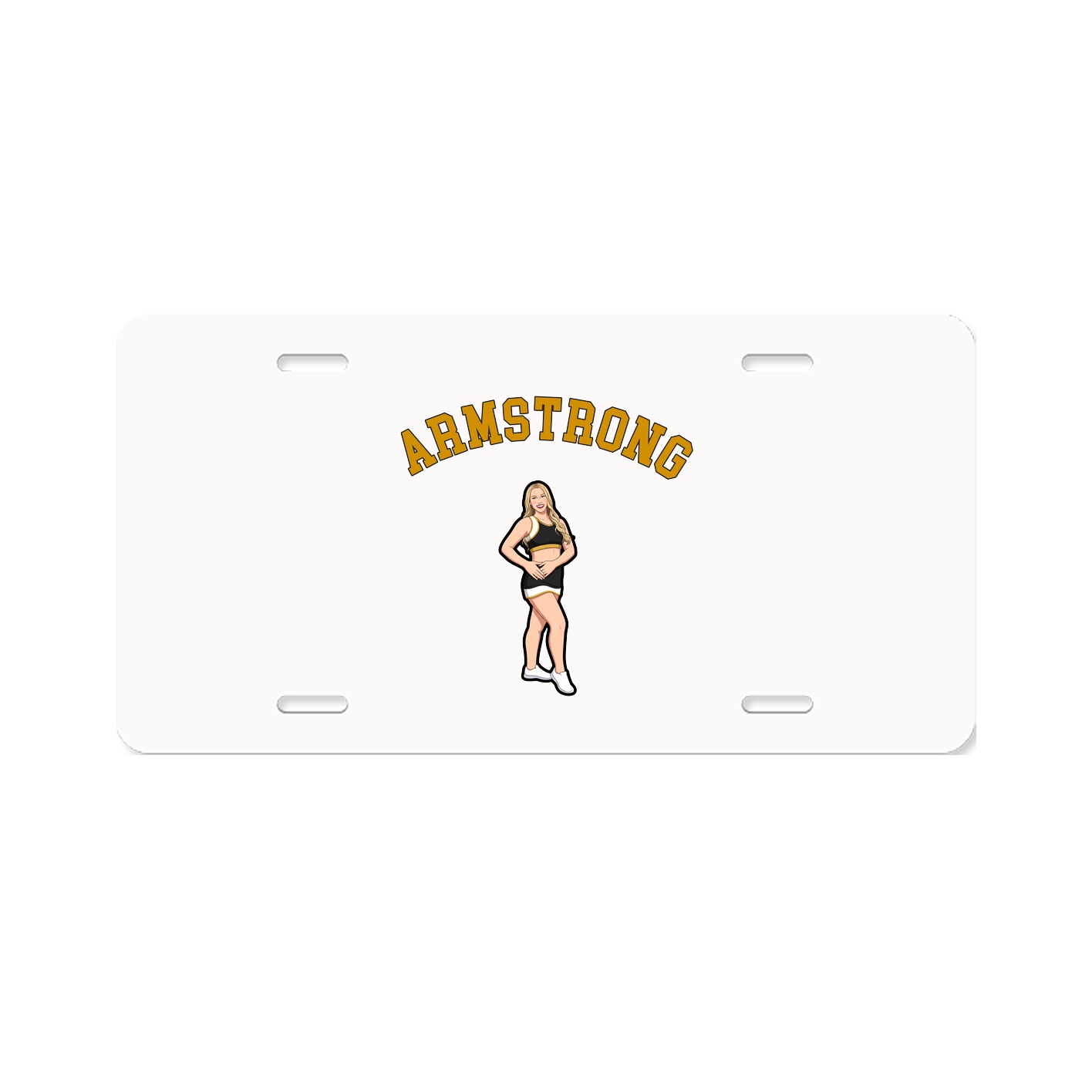 License Plate — Shirsey Arch in Classic