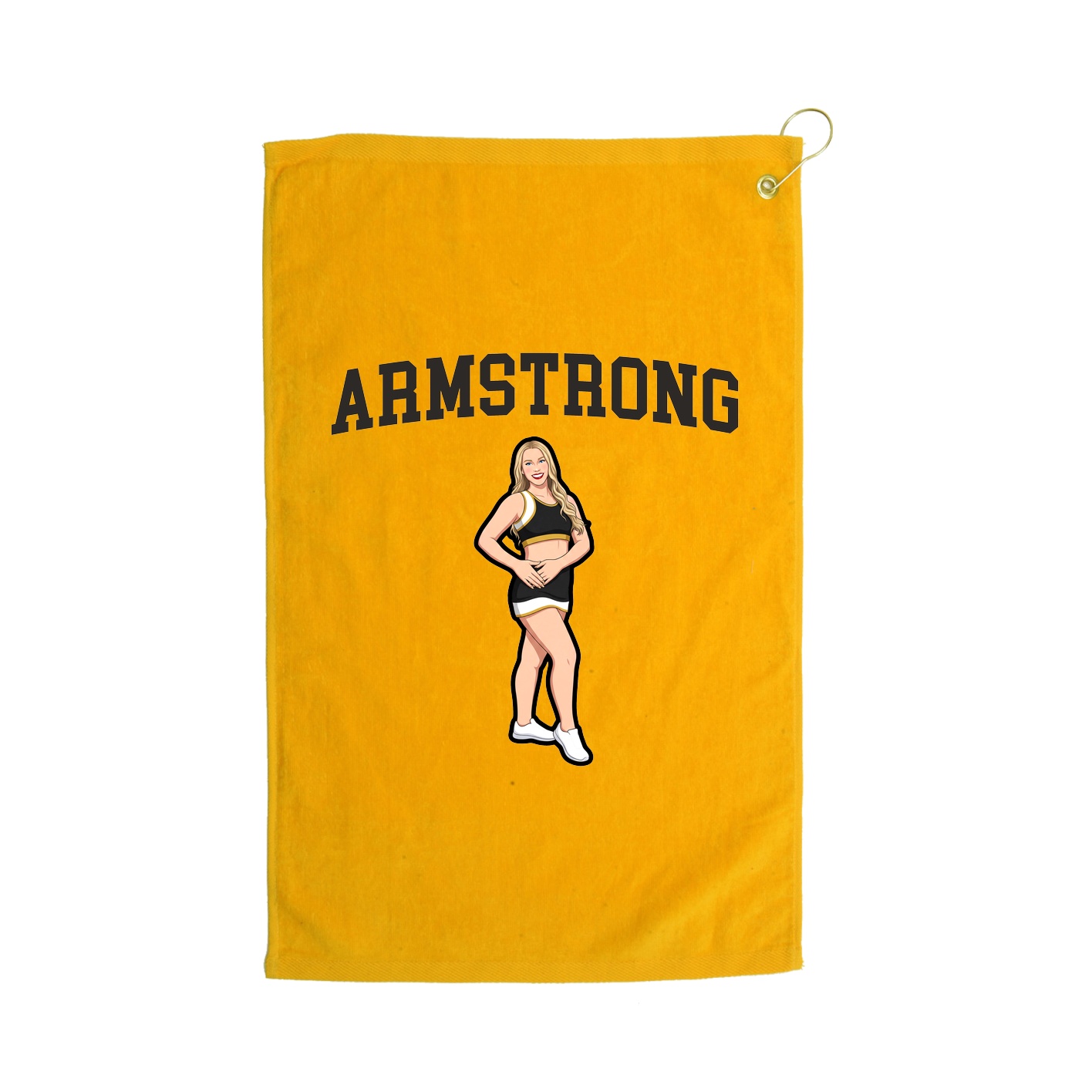 Golf Towel — Shirsey in Gold