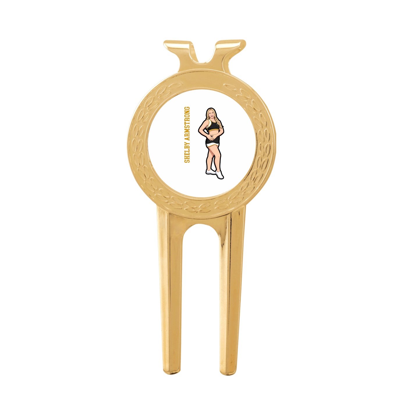 Divot Tool with Ball Marker — Name Vertical in Classic