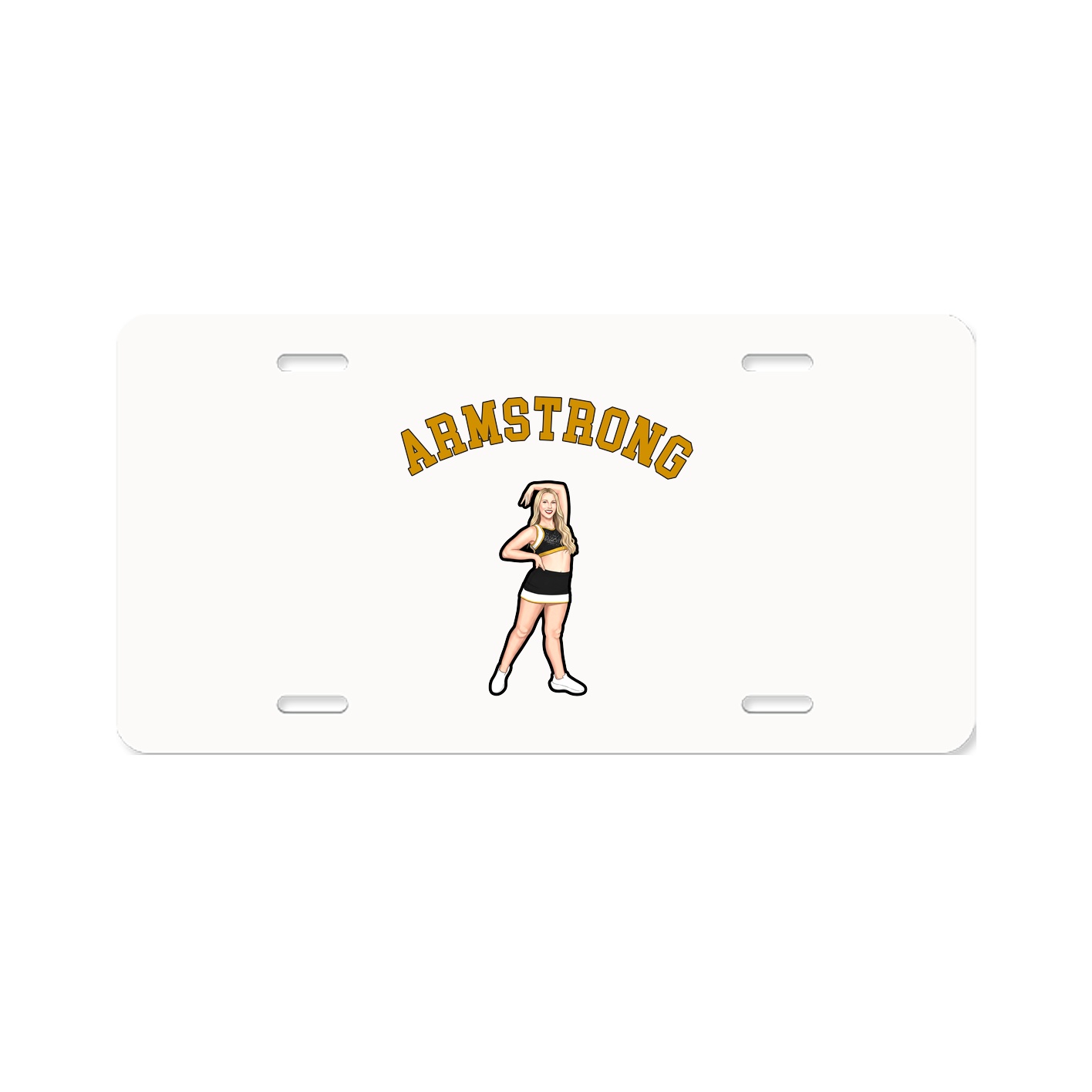 License Plate — Shirsey Arch in Classic