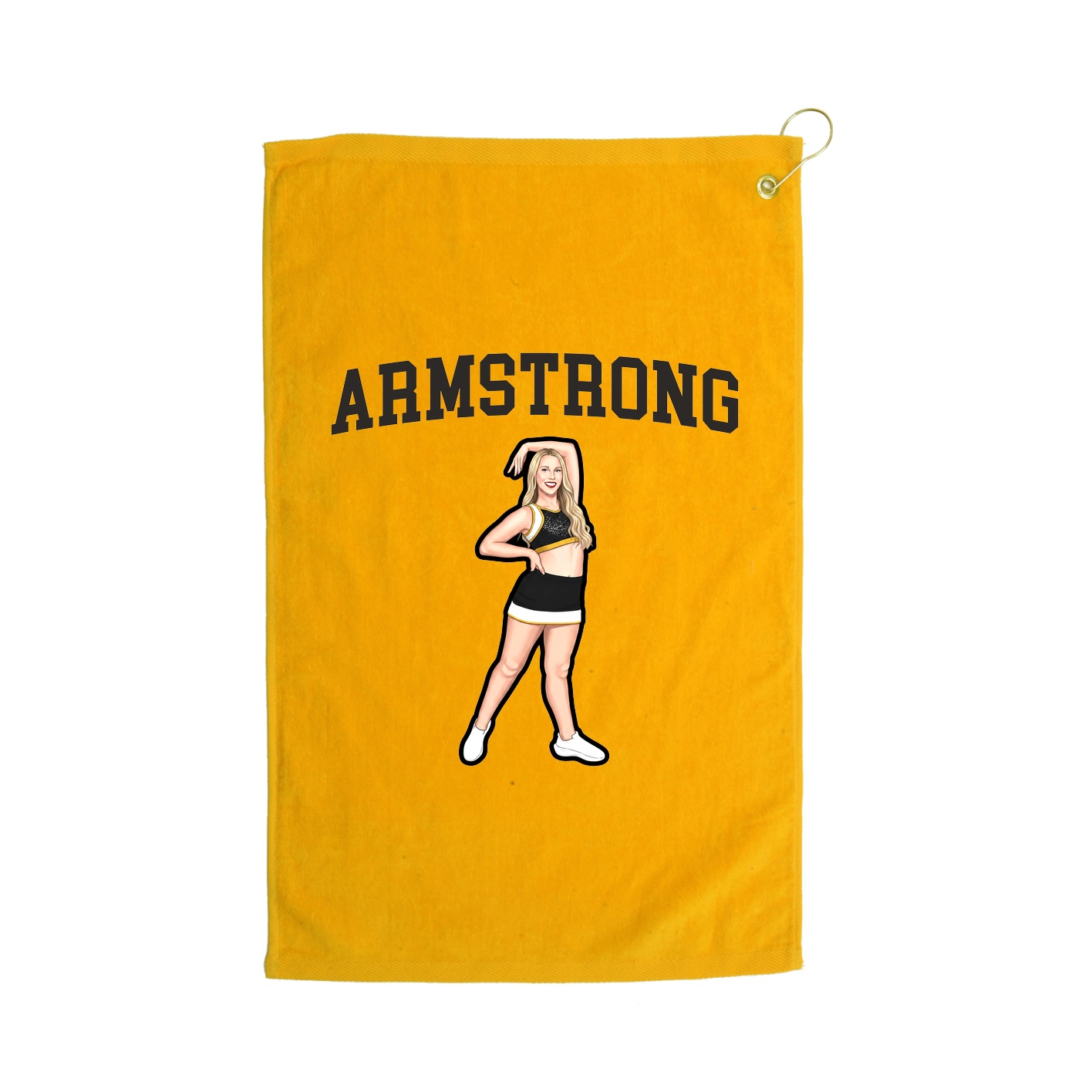 Golf Towel — Shirsey in Gold