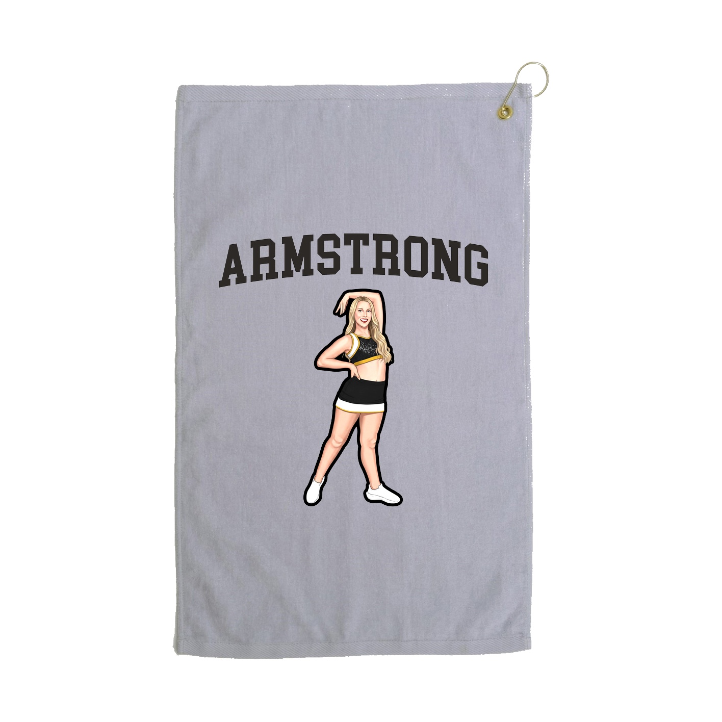Golf Towel — Shirsey in Grey