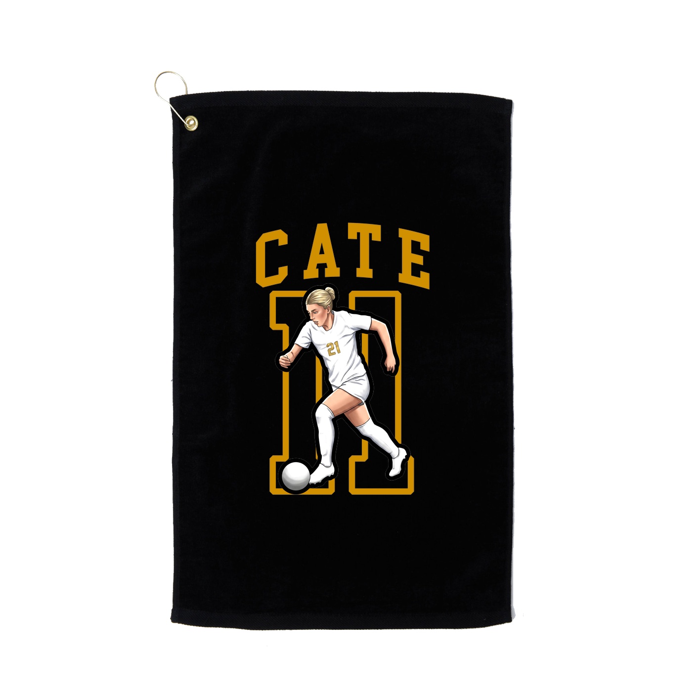 Golf Towel — Shirsey in Black