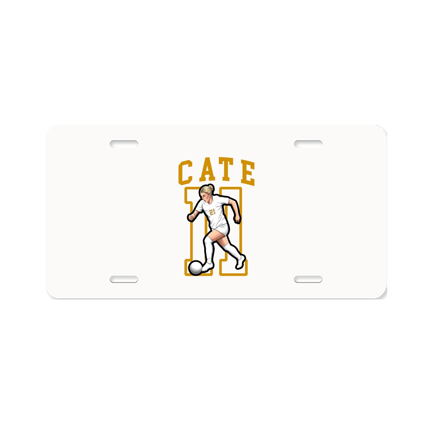 License Plate — Shirsey in Classic