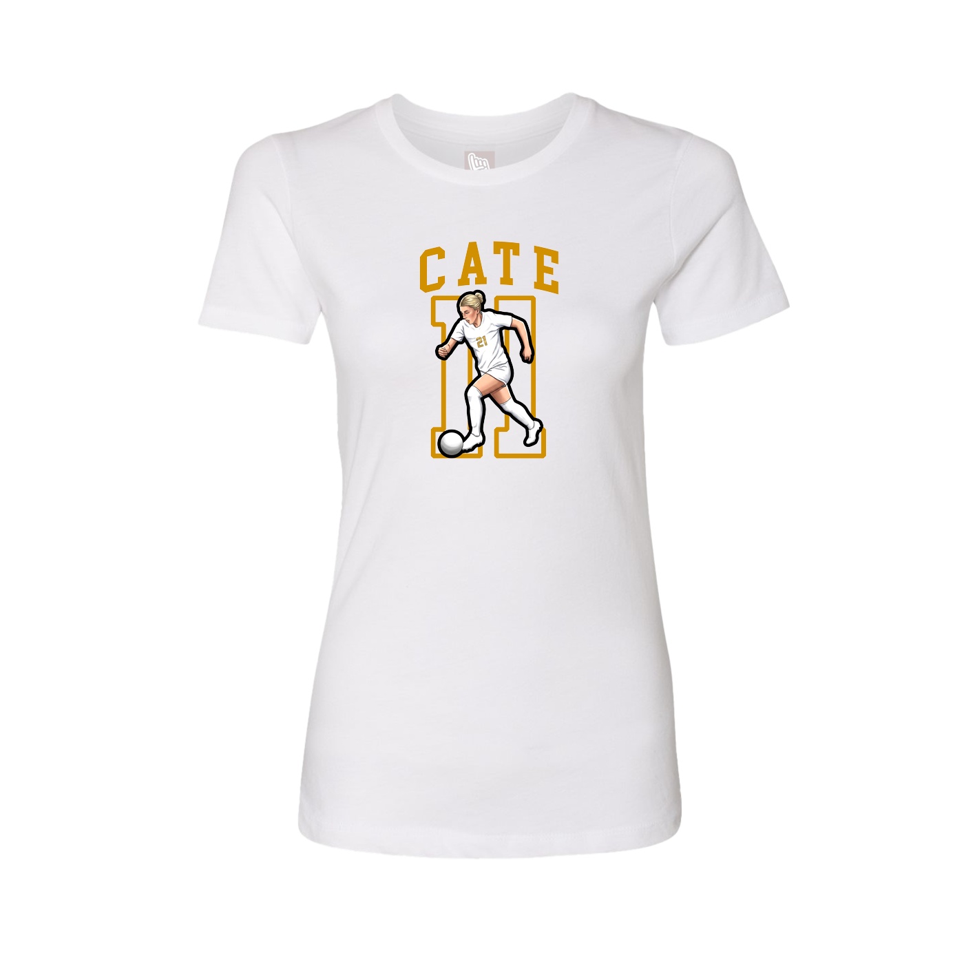 Fitted Women's Tee — Shirsey in White