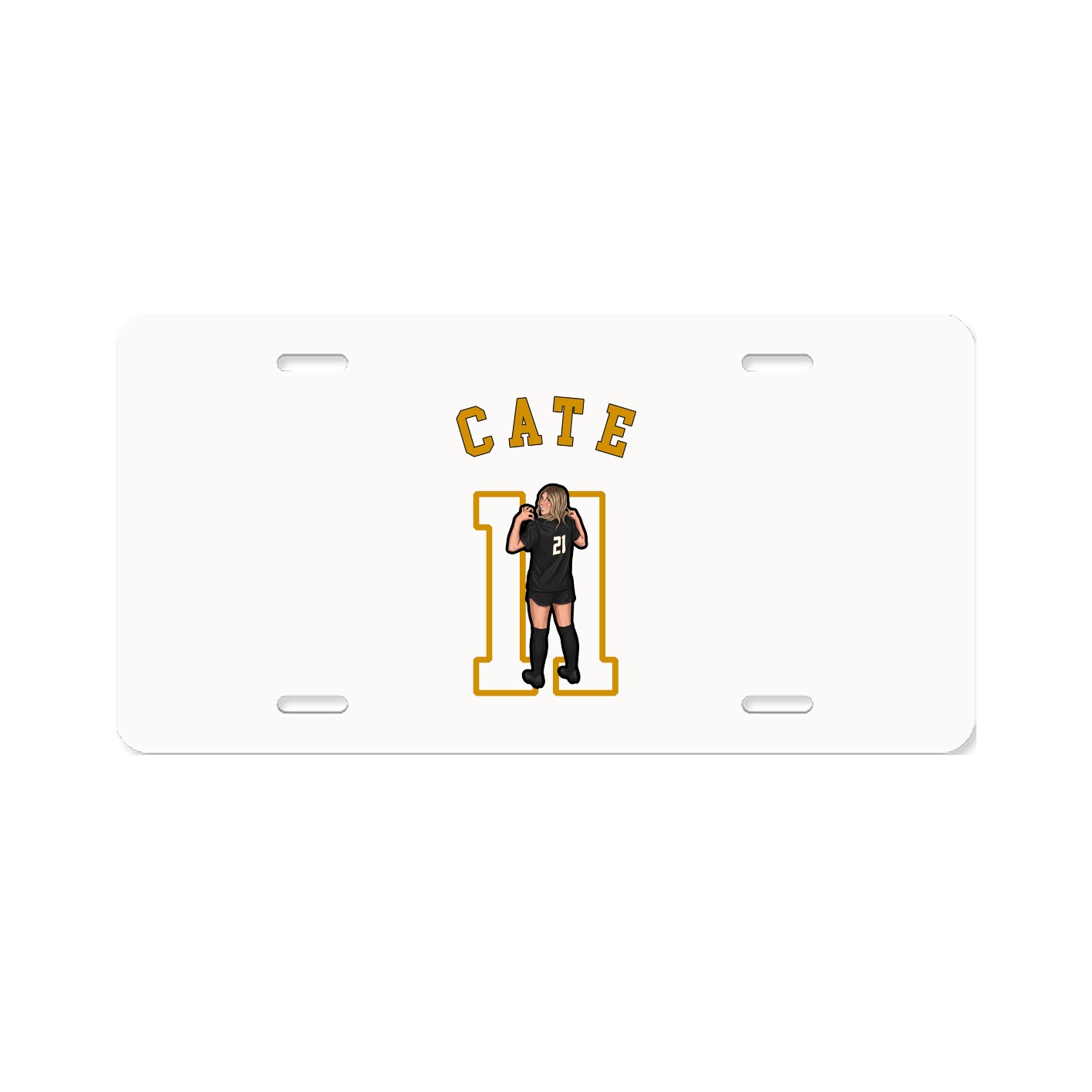 License Plate — Shirsey Arch in Classic