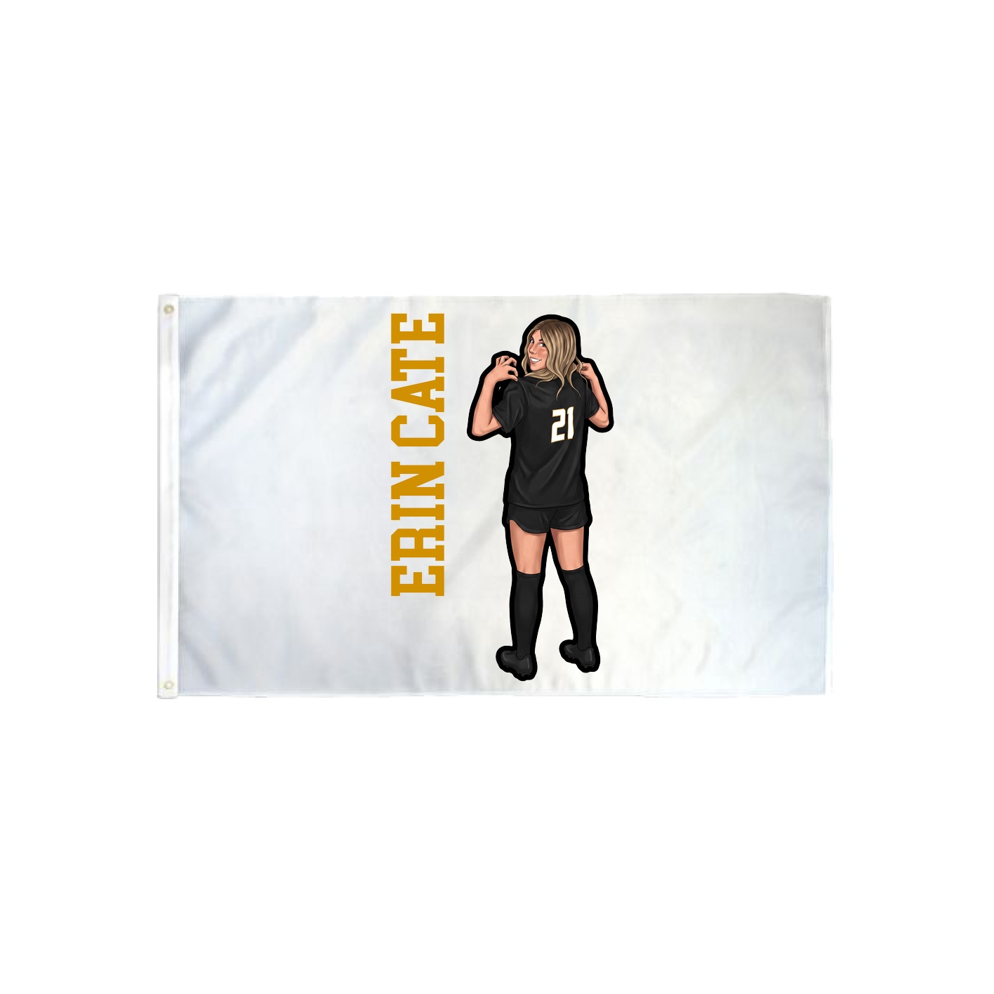 3x5 Flag — Name Vertical in Classic