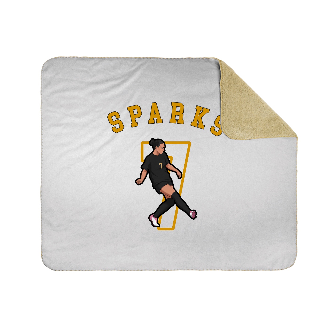 Throw Blanket — Shirsey Arch in White