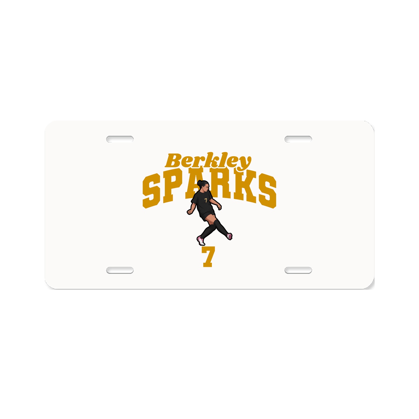 License Plate — Signature Arch in Classic