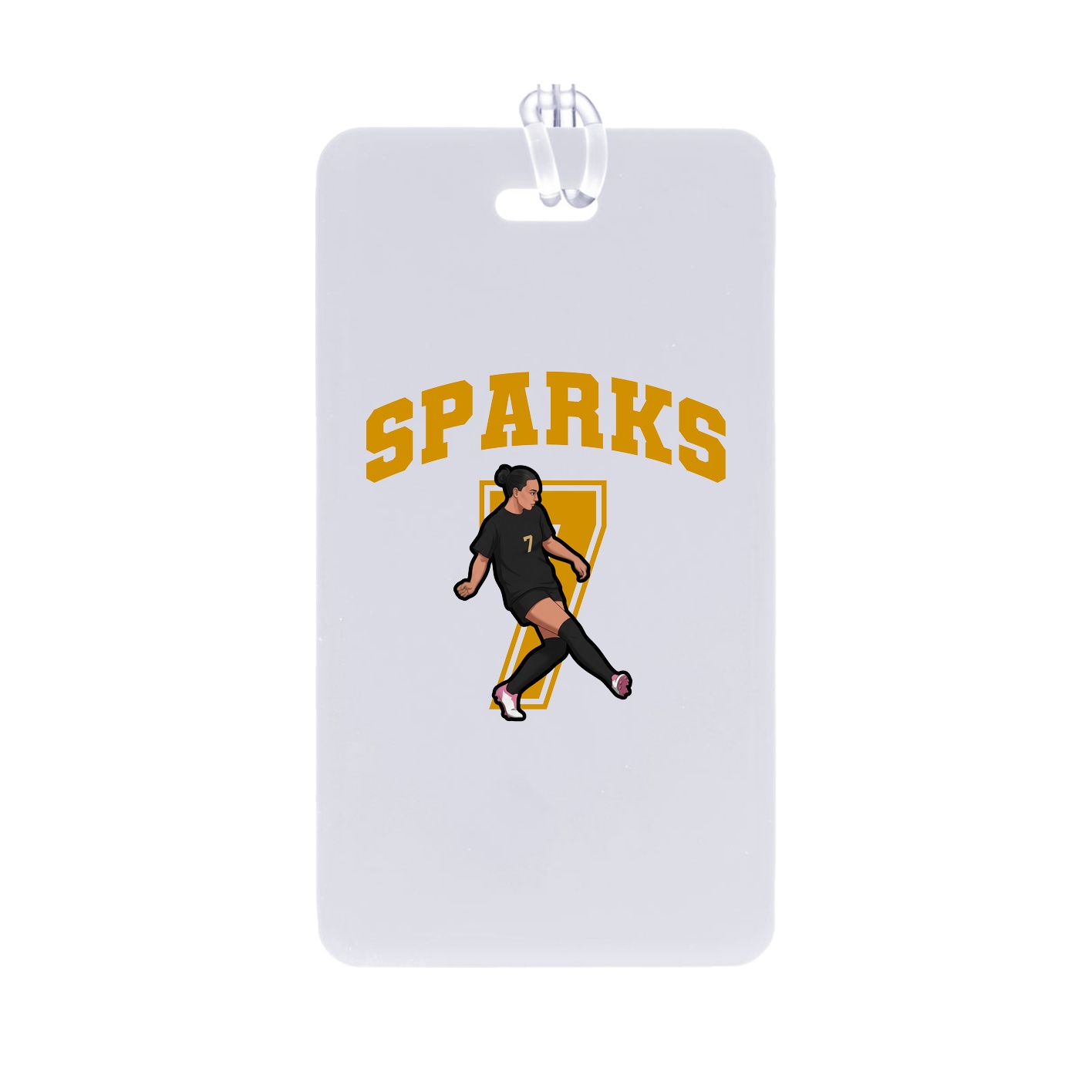 Bag Tag — Number in Classic