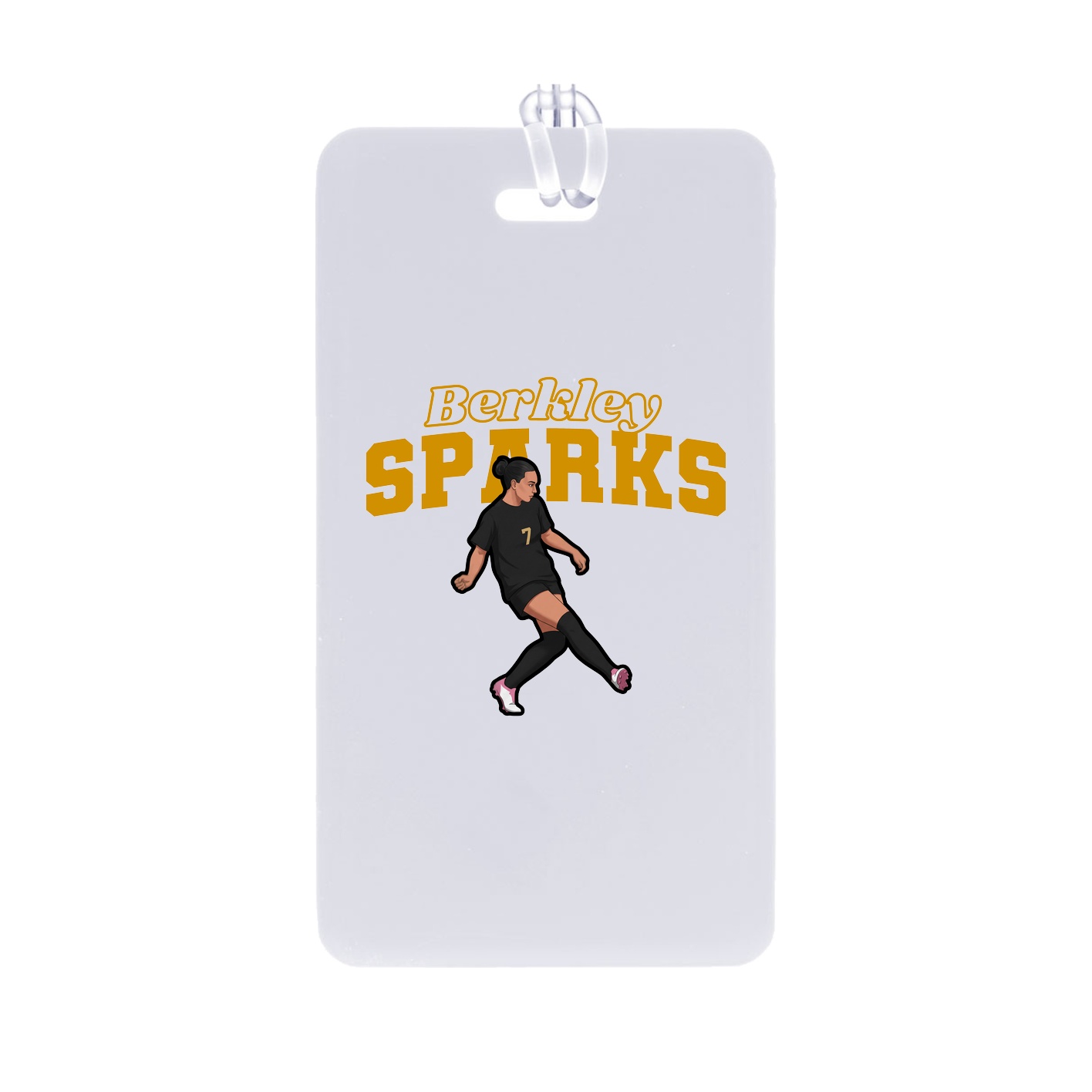 Bag Tag — Name Arch in Classic