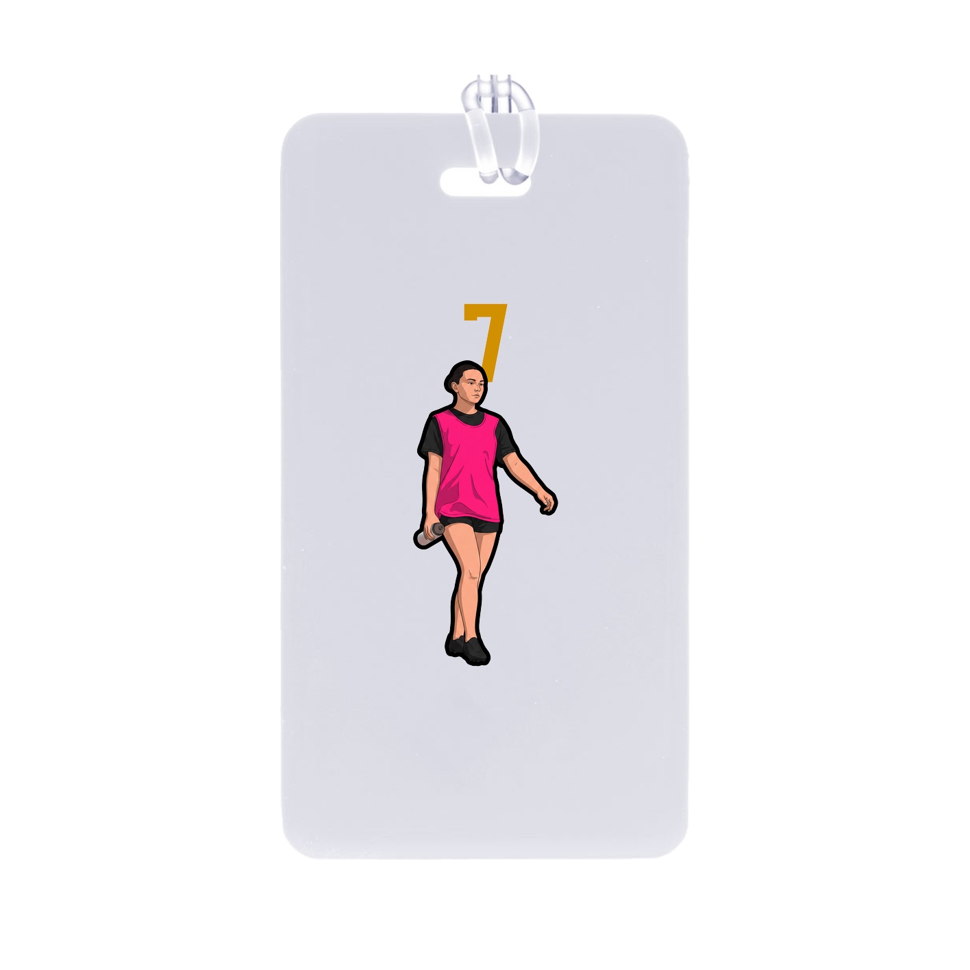 Bag Tag — Number Top in Classic