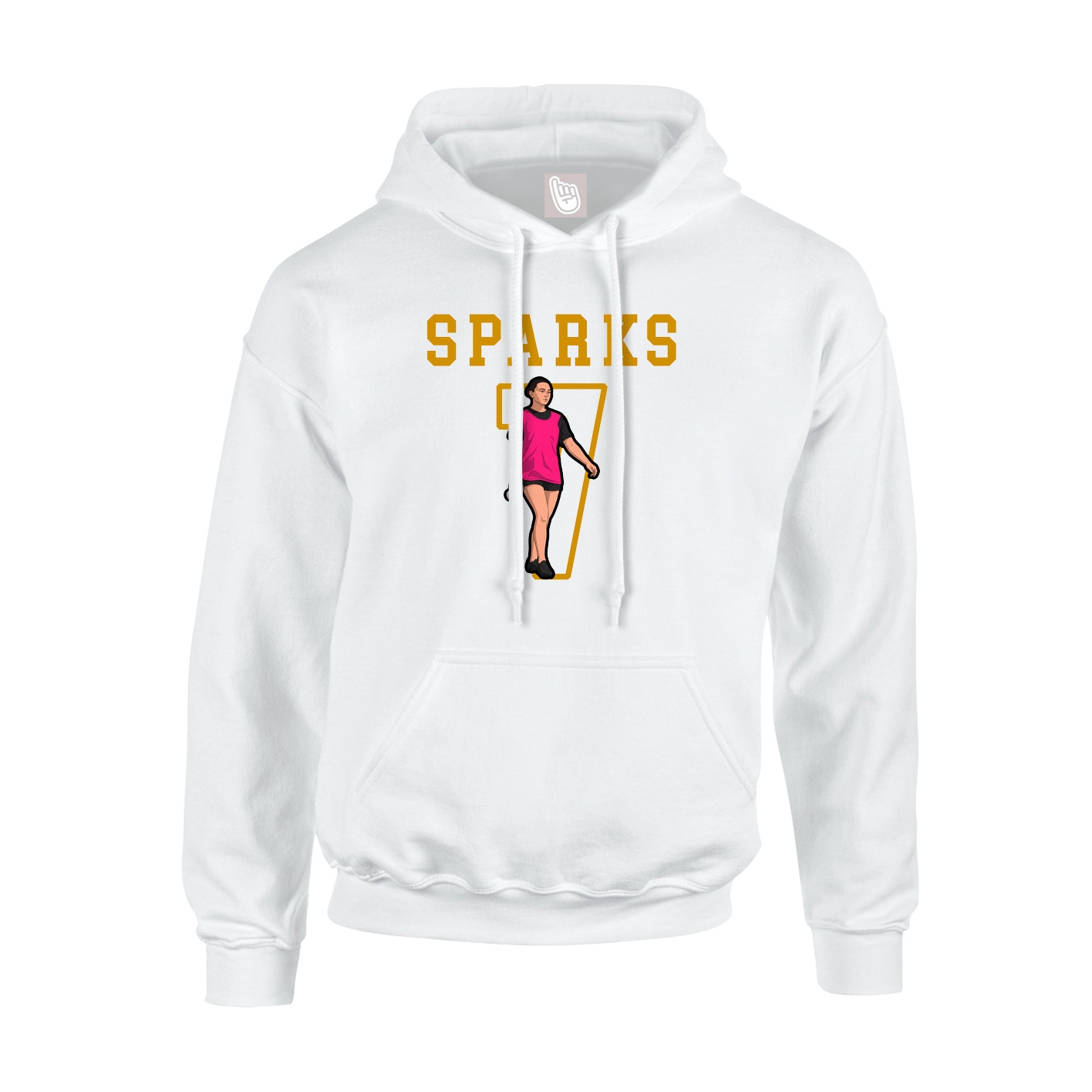 Youth Hoodie — Shirsey in White
