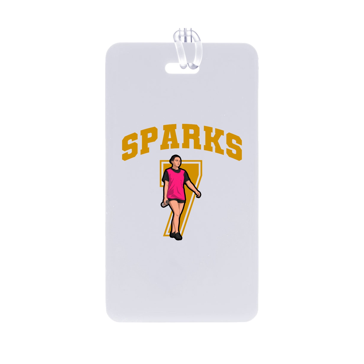 Bag Tag — Number in Classic