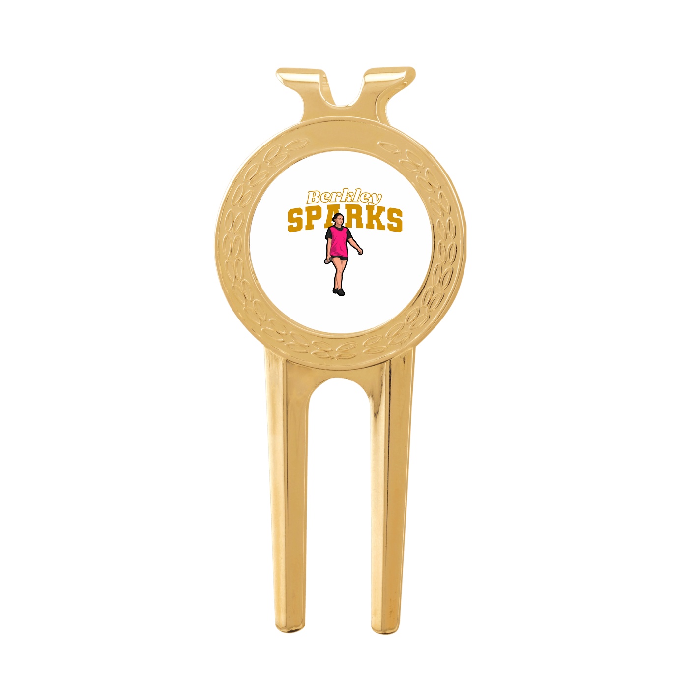 Divot Tool with Ball Marker — Name Arch in Classic