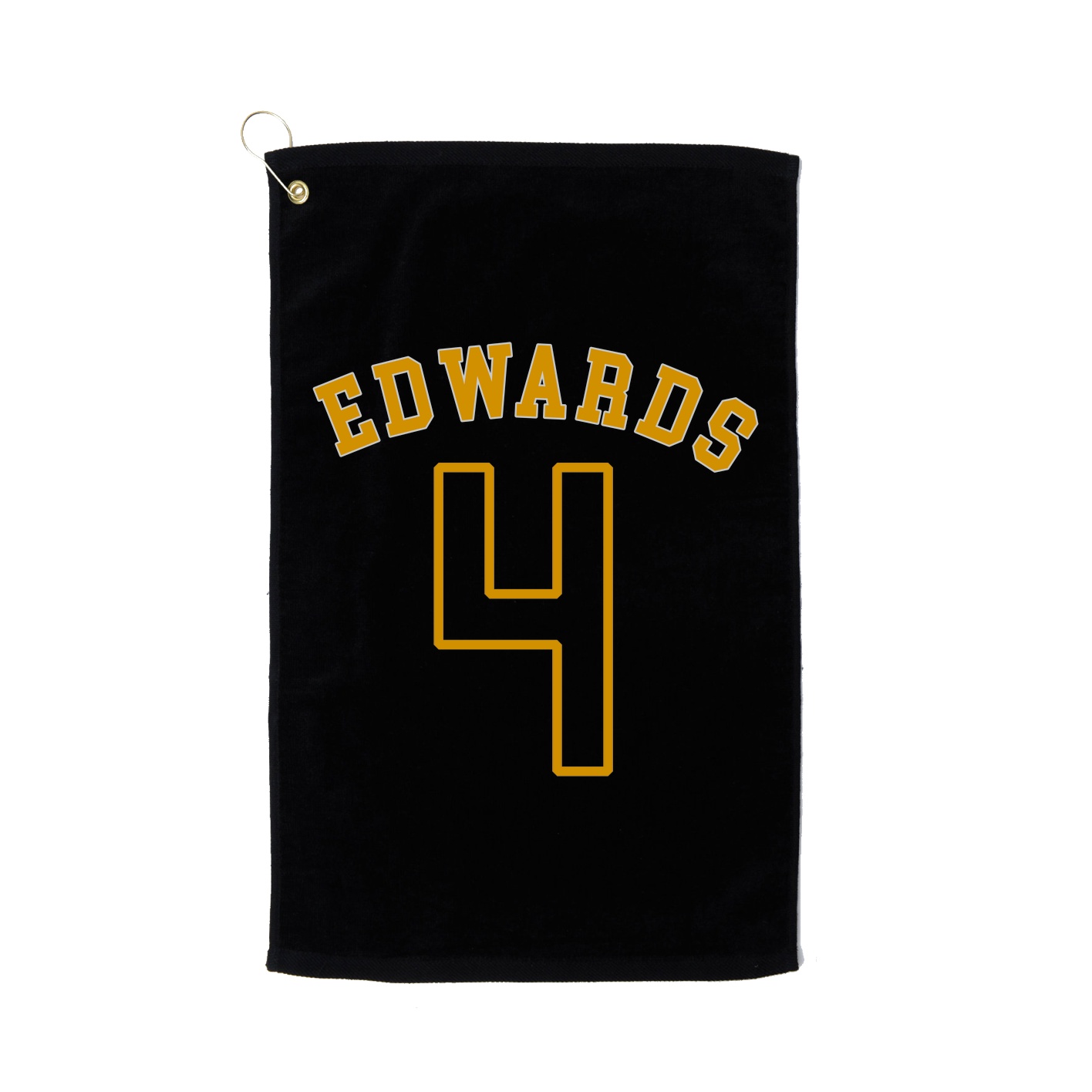 Golf Towel — Shirsey Arch in Black
