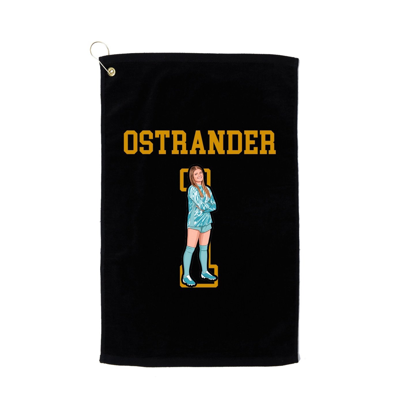 Golf Towel — Shirsey in Black