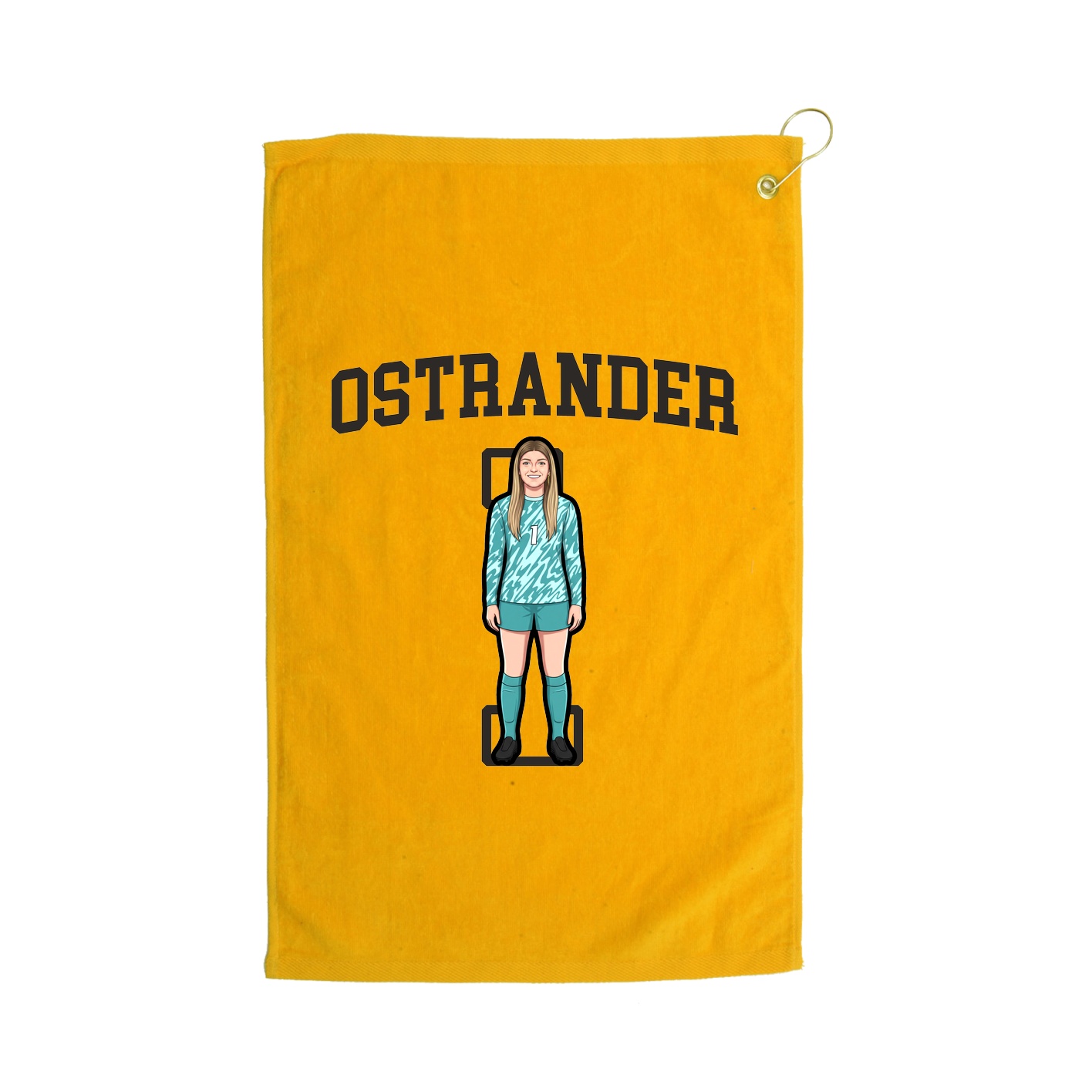 Golf Towel — Shirsey in Gold