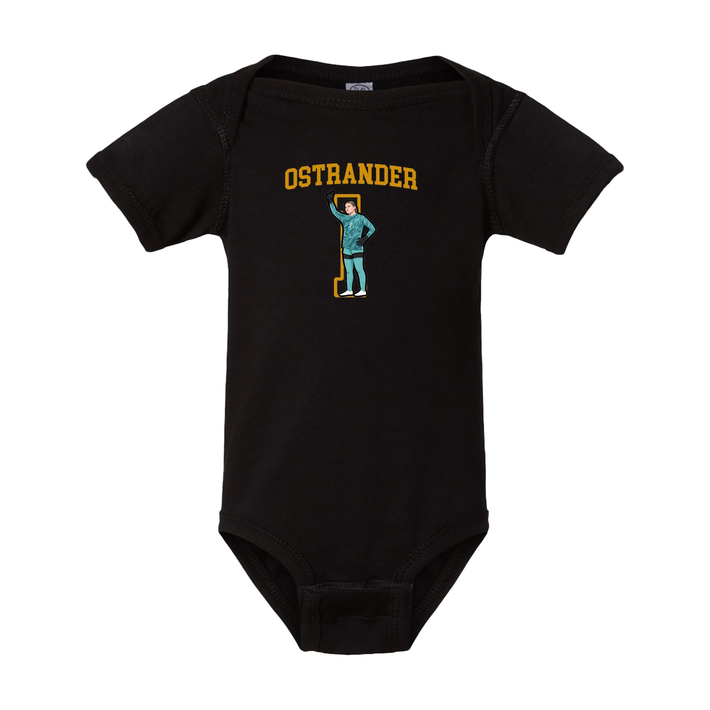 Baby Onesie — Shirsey in Black