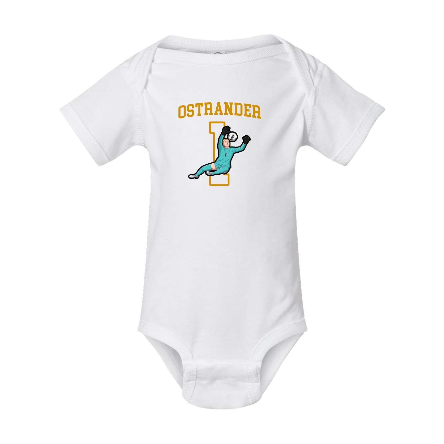 Baby Onesie — Shirsey in White