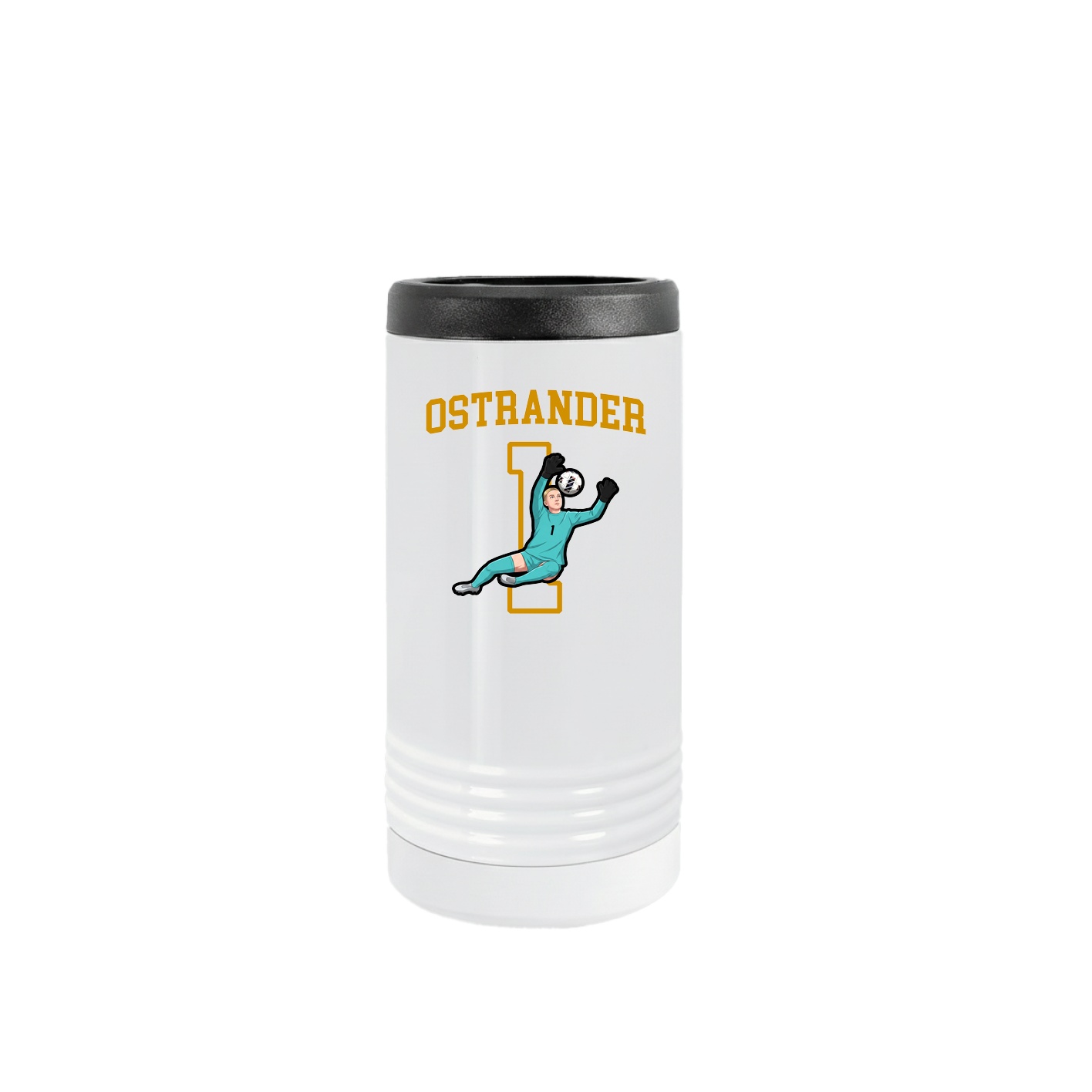 Slim Beverage Holder — Shirsey in White