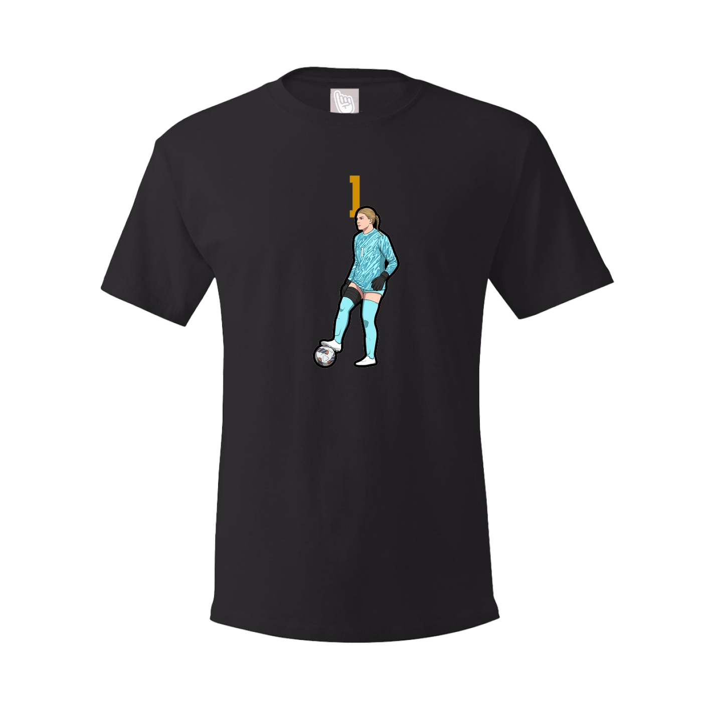 Tee — Number Top in Black