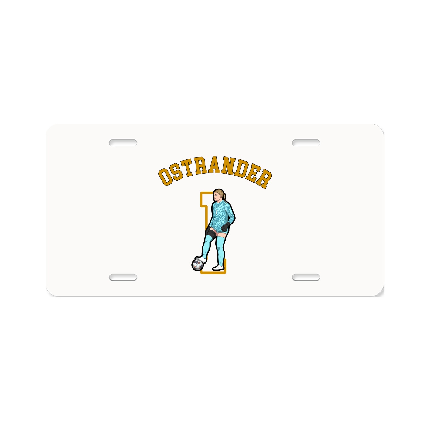 License Plate — Shirsey Arch in Classic