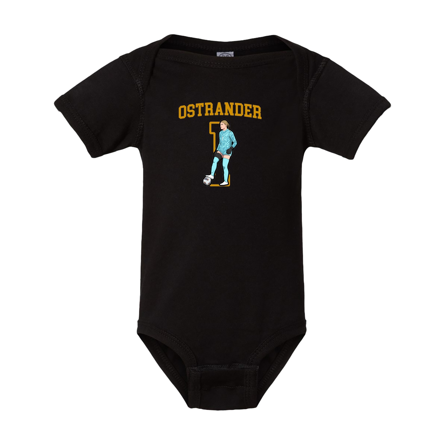 Baby Onesie — Shirsey in Black
