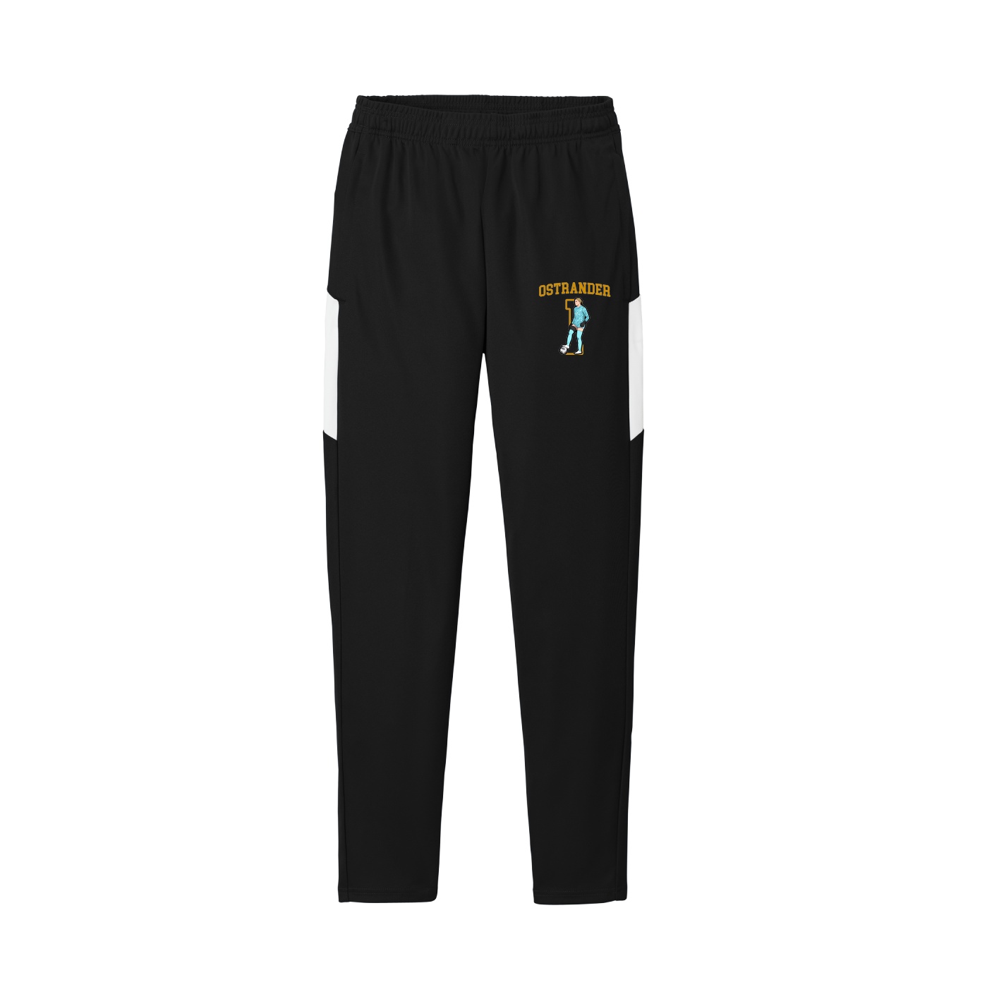 Team Travel Pant — Shirsey in Black/White