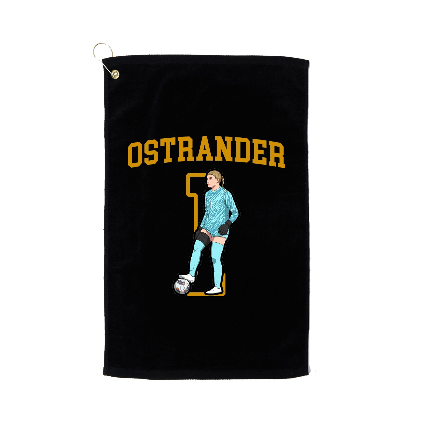 Golf Towel — Shirsey in Black