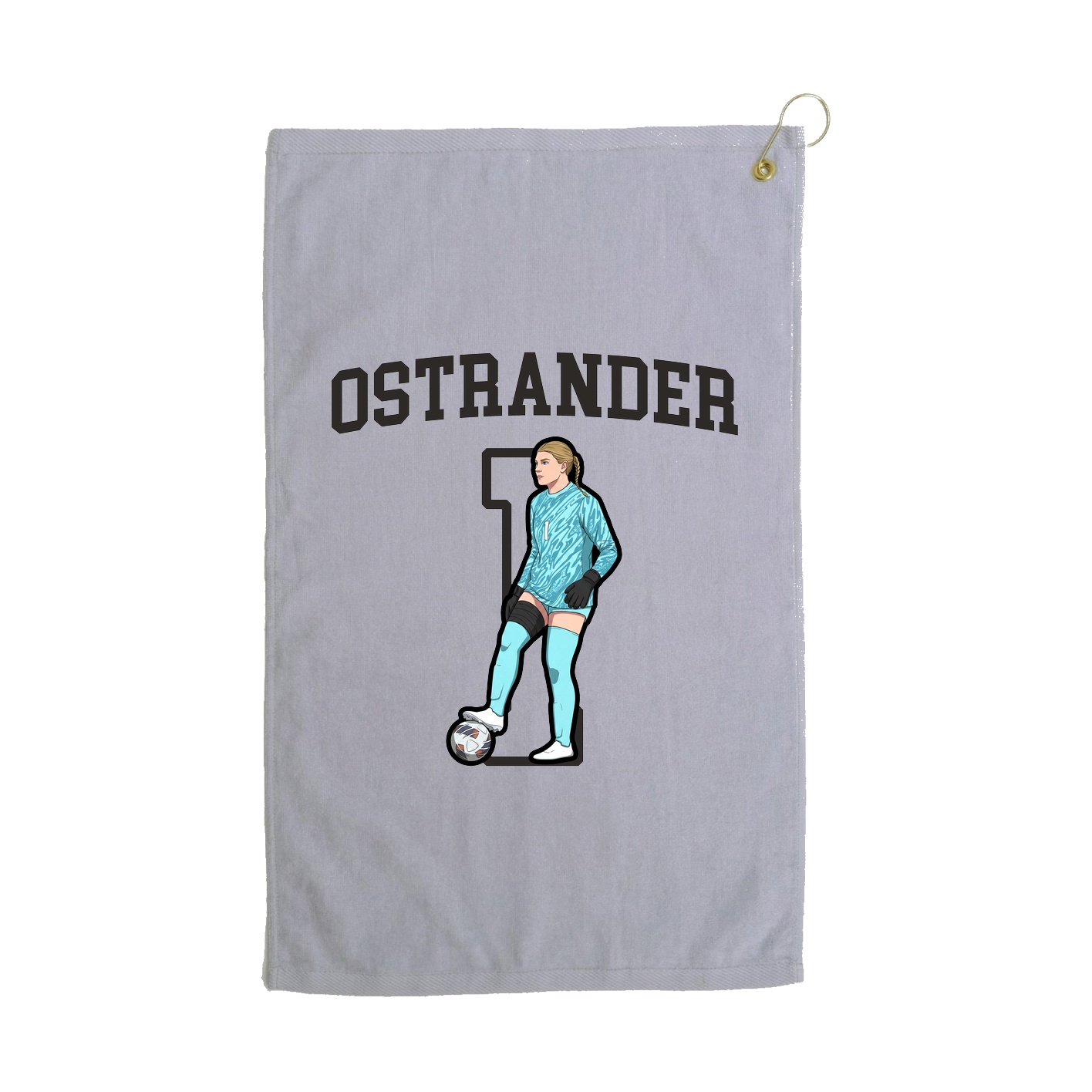 Golf Towel — Shirsey in Grey