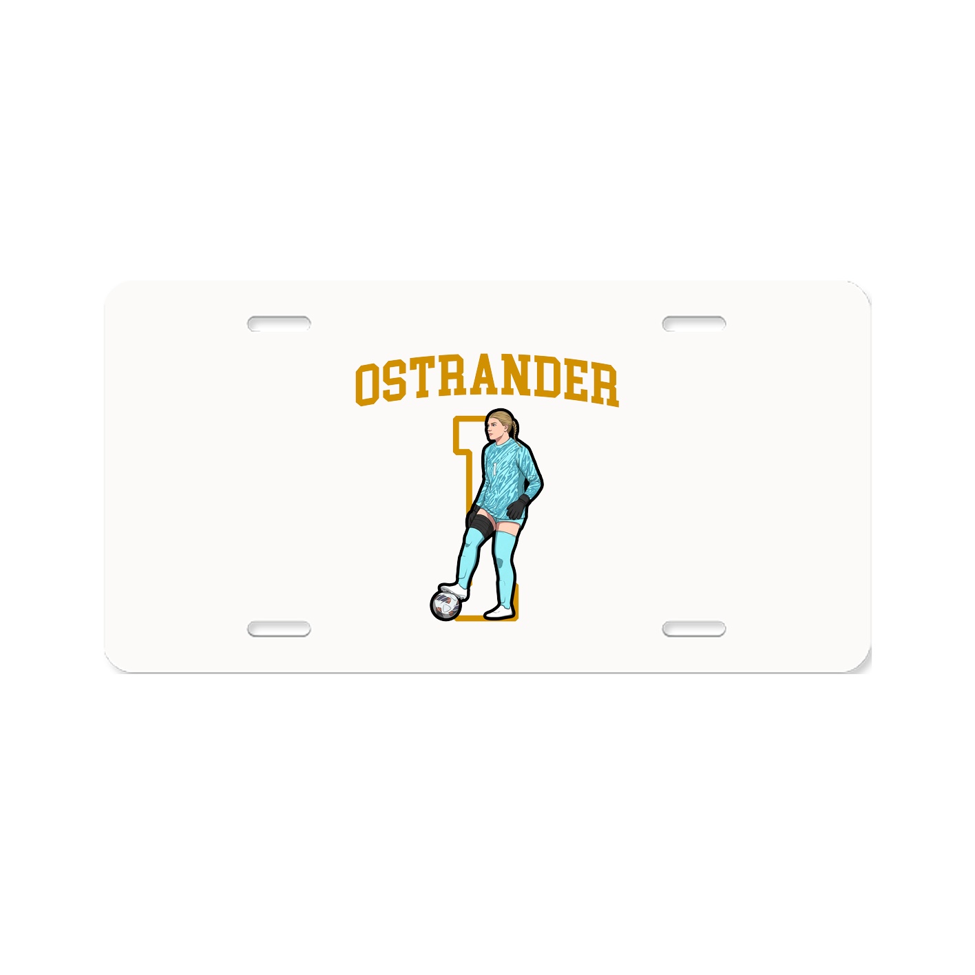 License Plate — Shirsey in Classic