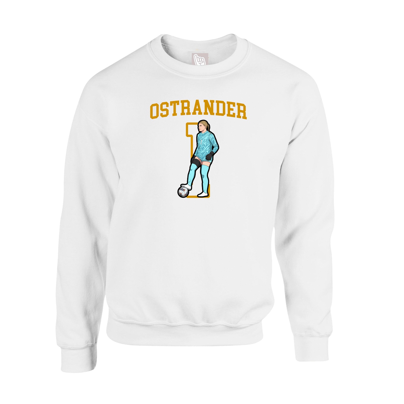Fleece Crew — Shirsey in White