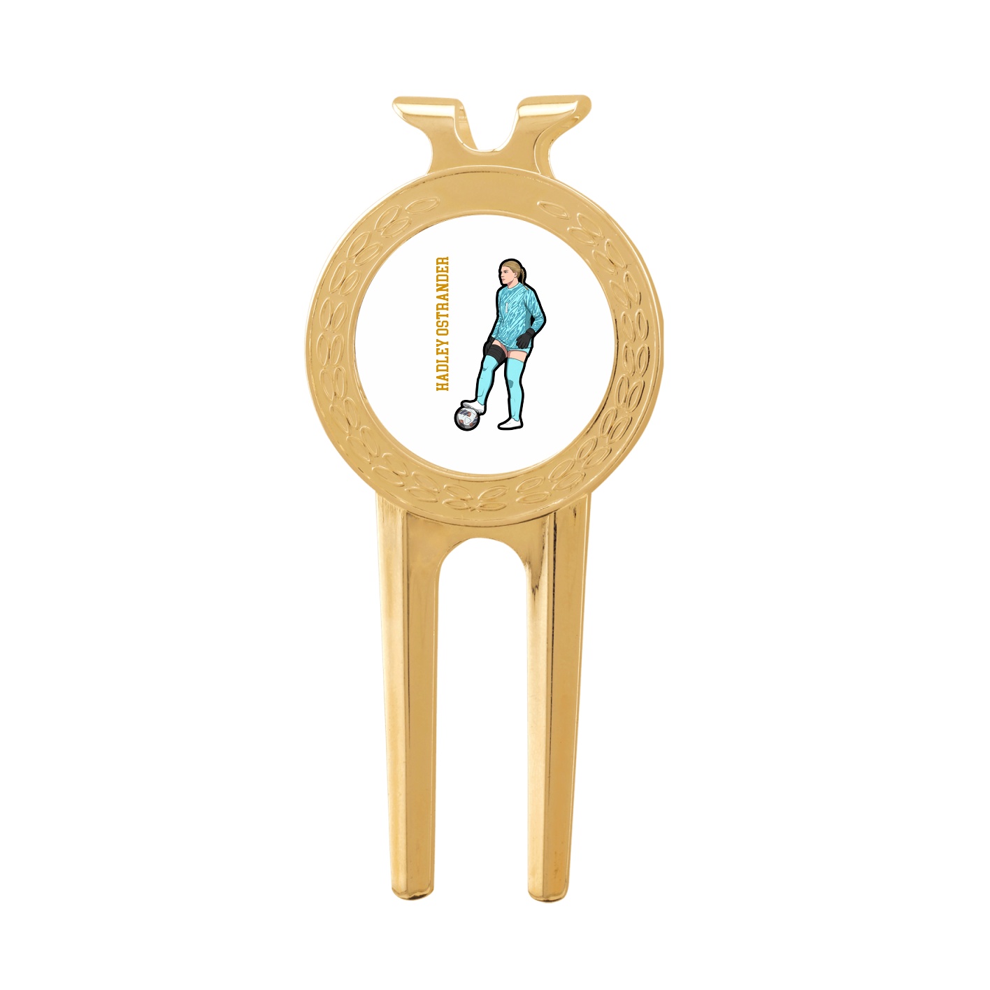 Divot Tool with Ball Marker — Name Vertical in Classic