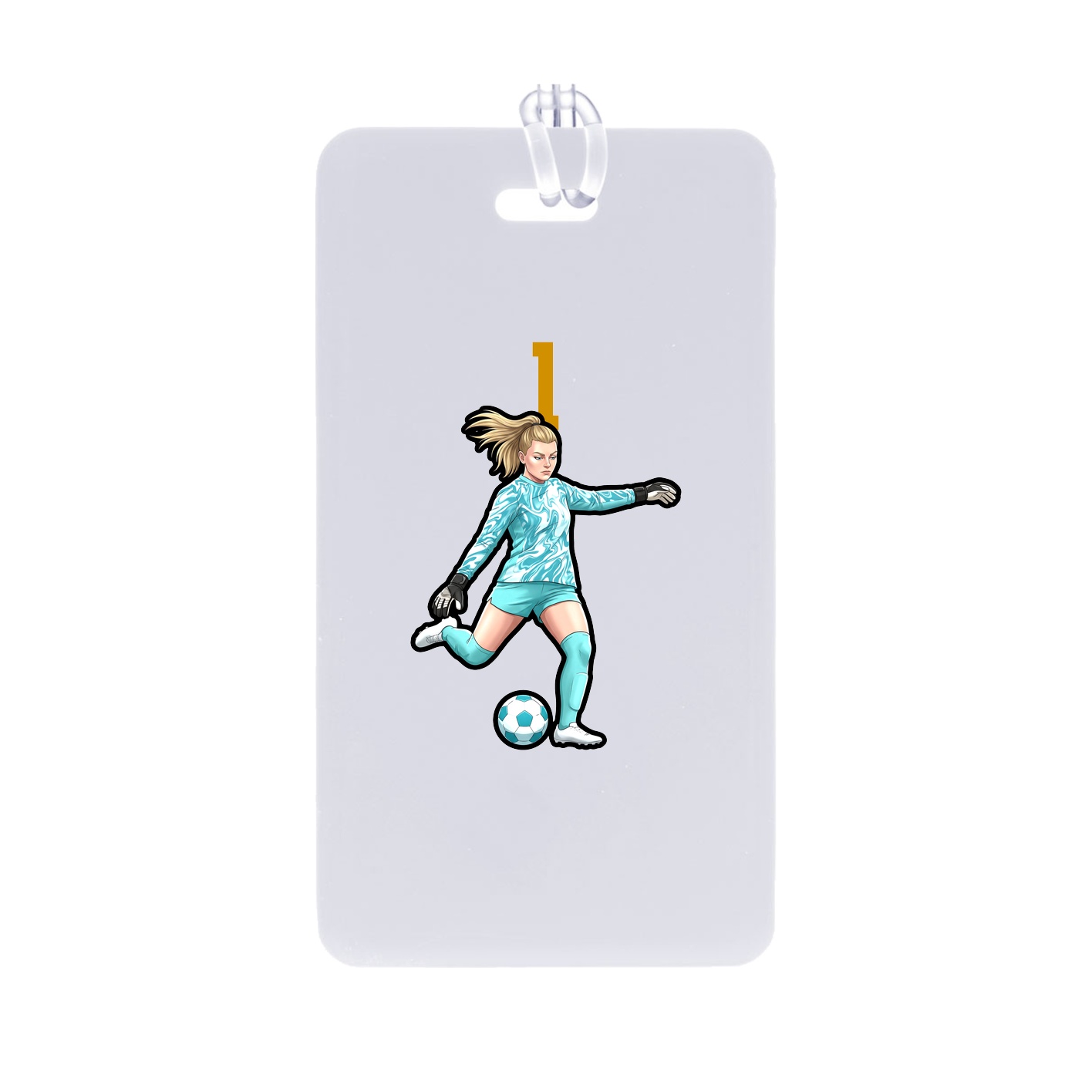 Bag Tag — Number Top in Classic