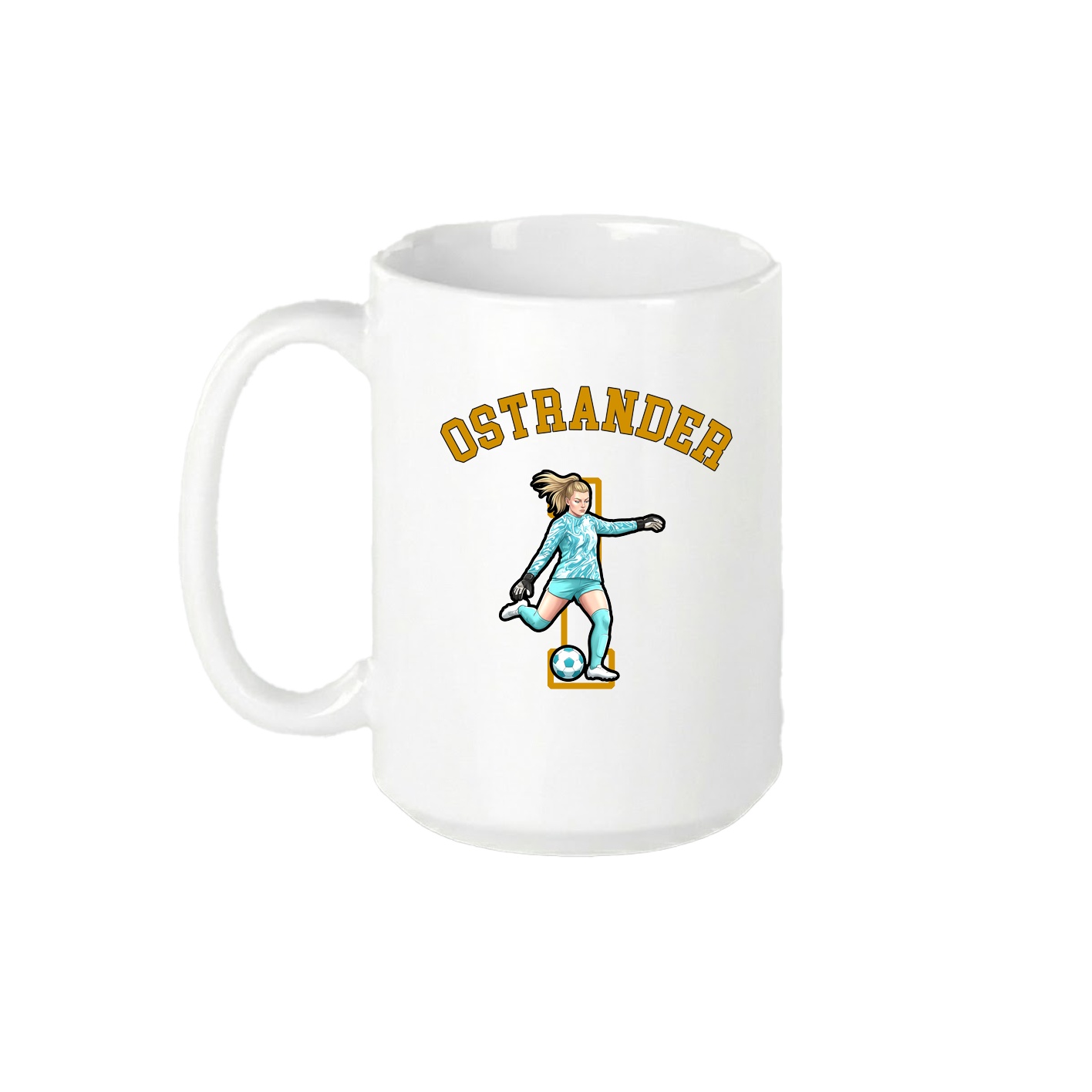 15oz Coffee Mug — Shirsey Arch in White
