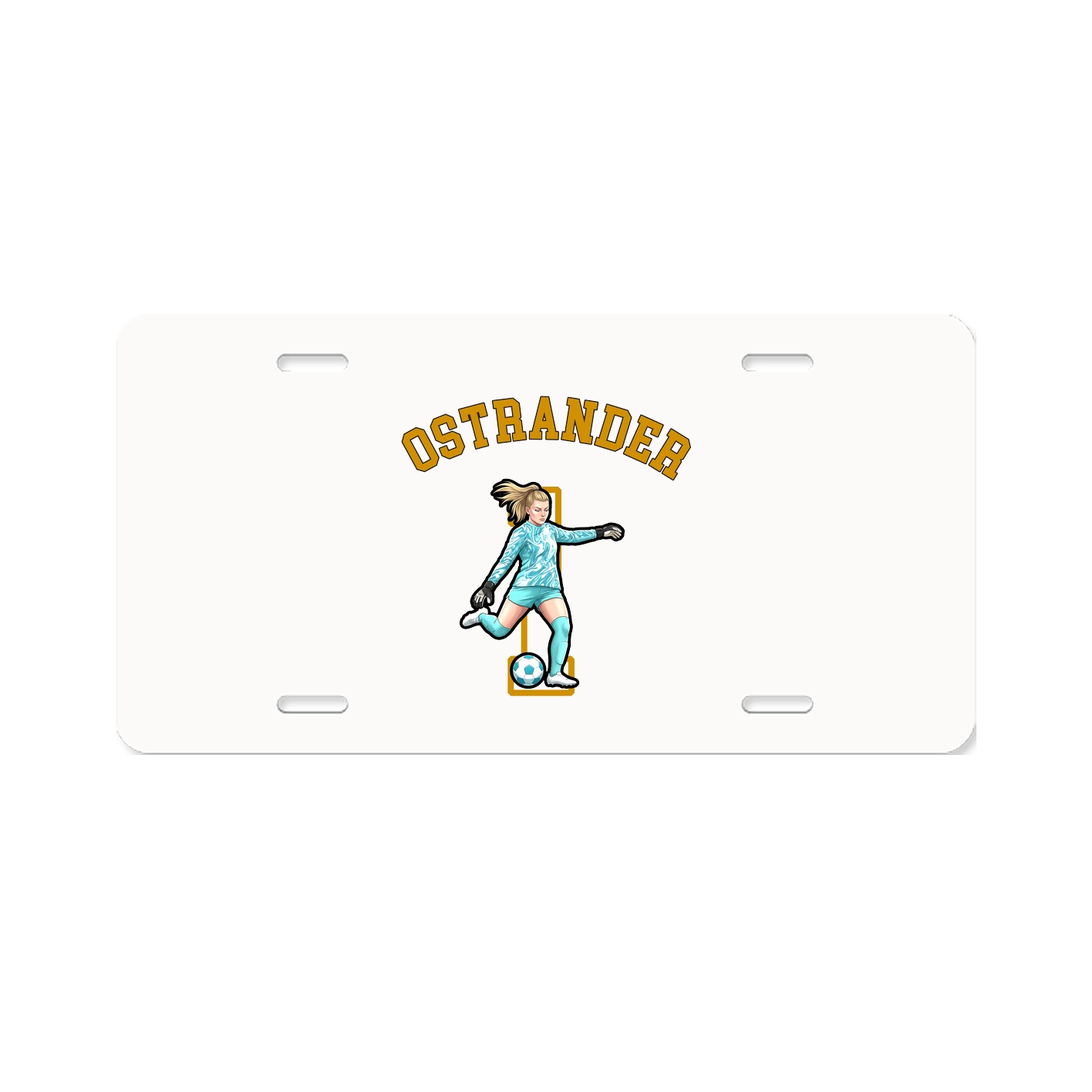 License Plate — Shirsey Arch in Classic